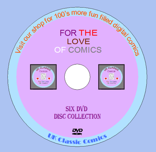 Roy of the Rovers Extensive Comic Set on 6 DVDs. UK Classic Comics - Picture 2 of 11