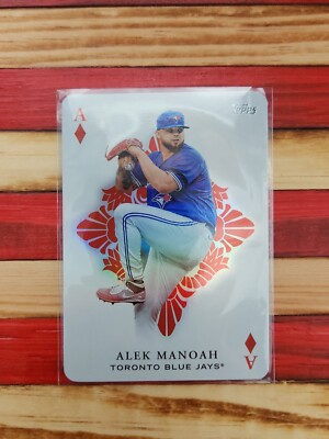 2023 Topps Series 1 Alek Manoah All Aces #AA-19 Insert. Blue Jays