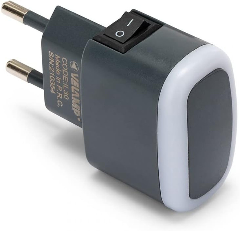 Froot Luce Notturna LED Con Pulsante ON/OFF - Compatta Ed Elegante, Illuminazion
