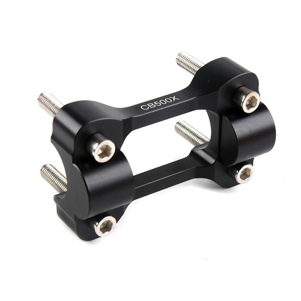 Adaptador de abrazadera de montaje elevador de manillar de motocicleta extensible para HONDA CB500X 2015-2021 Foto 3 de 4