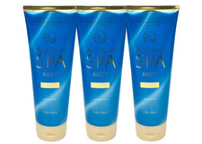 3 BATH BODY WORKS TRUE BLUE SPA SUPER RICH BODY CREAM SHEA BUTTER 8 OZ NEW
