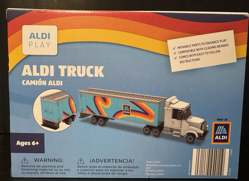 Aldi Truck Building Blocks 212 pieces each 2024 - 2 TRUCKS - Picture 4 of 4