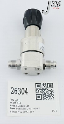 はと 26304 VERIFLO PRESSURE REGULATOR VALVE, 54016010-1 QRM30S2PFSMM | eBay