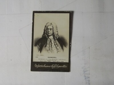Ogdens Guinea Gold Cigarette Card Handel No 60 Early 1900's