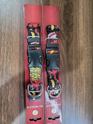 The Flash KABOOM DC Comics Buckle Down Dog Collar Small 9'' To 15'' New