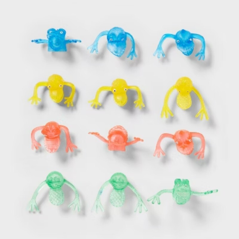 12ct Spritz Plastic Finger Puppets for Kids and Adults - Choking Hazard Warning