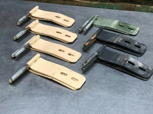 -LOT of 2- Door Hinge LH DRIVER HMMWV M998 SOFT DOOR 5340012059021, 12340193-1 - Picture 4 of 8