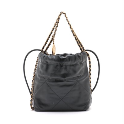 Chanel Chanel 22 Mini shiny calfskin Chain Shoulder Bag