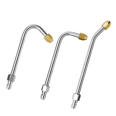 #ad 3 PCS Pressure Washer Extension Wand 90 25 Curved 1 4 Quick Connect $29.68