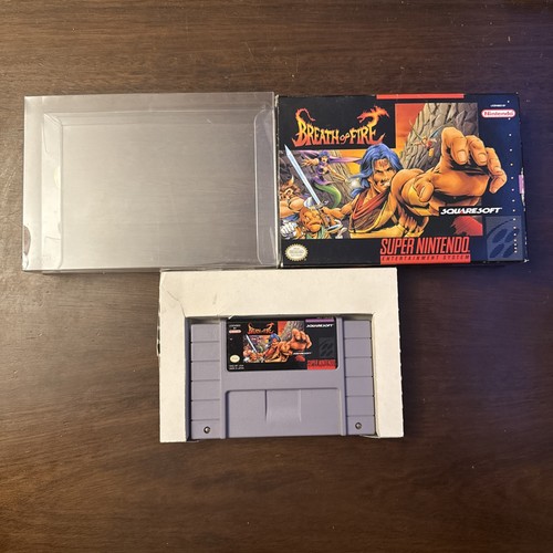 Breath of Fire (Super Nintendo SNES) - Tested - Authentic