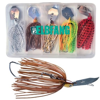  Chatterbait Set | 12 Gramm | Hecht Zander Barsch Köder 
