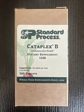 Standard Process Cataplex B  for Cardiovascular Health 360 Tablets Exp 2027 NEW!