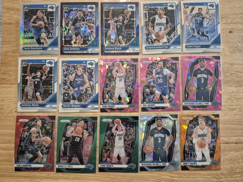 Basketball 97 Card Lot2, Orlando Magic (Banchero, Wagner, Suggs)