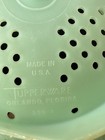Tupperware Green Plastic Colander & Bowl Set Star Pattern 339-2 237-5 — photo 6