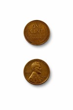 1945 Lincoln Wheat Small Cent Bronze Coin San Francisco Mint