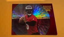 1999 Playoff Absolute SSD - Absolute Rookies Donovan McNabb #AR27 Red /100 RC