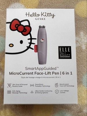 Hello Kitty Geske MicroCurrent Face-Lift Pen 6 in 1 Sanrio License New