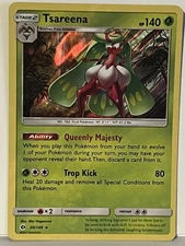 Tsareena Holo 20/149 SM Base Set NM Pokemon Fast Ship