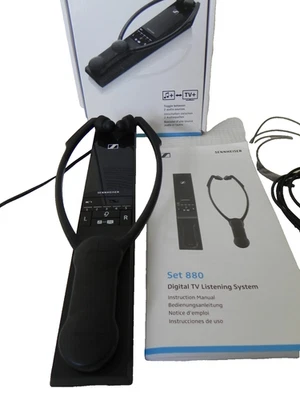 Sennheiser Set 880 Wireless Sehr Gut TV-Kopfhörer System- Schwarz (506818)