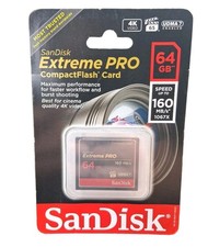 SanDisk 64GB Extreme Pro CompactFlash SDCFXPS-064G-A46