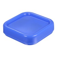 Magnetisches Nadelkissen Quadrat Magnet NäHstifthalter Aufbewahrungskoffer Blau