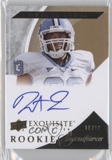 2012 Exquisite Collection Rookie Signatures 10/99 Dwight Jones #111 Auto 0c2