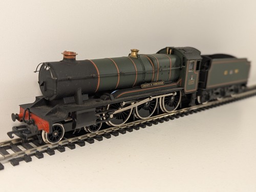 Dapol Spur D3 OO GWR 1029 "County of Worcester" BR grün | Zustand: Used