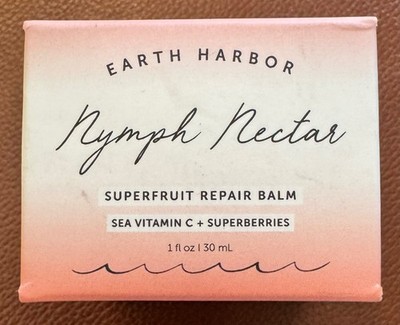 Earth Harbor Nymph Nectar Superfruit Repair Radiance Balm  1 fl oz/ 30 mL NEW