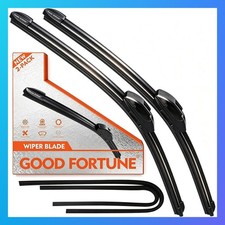 Windshield Wiper Blades, 26 in 16 in Graphene Coating 2-Pack