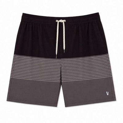 Vuori The Rise Board Shorts Brown Gray XXL Surf Beach Performance
