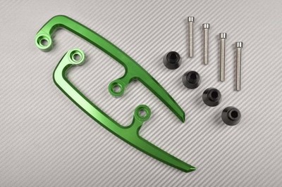 Beifahrergriff grün mit Befestigung für Kawasaki Z650 Z-650 ER650H 2017-2019