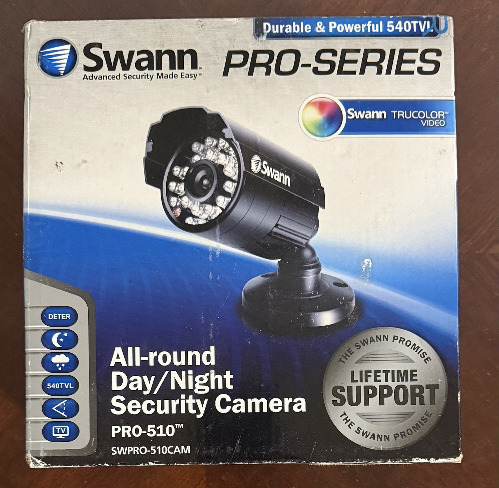 SWANN PRO 510 ALL - ROUND DAY/ NIGHT SECURITY CAMERA