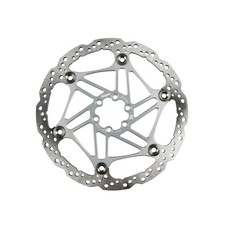 Hope V4 Vented Floating Disc Brake Rotor - 203mm - 6 bolt - Silver