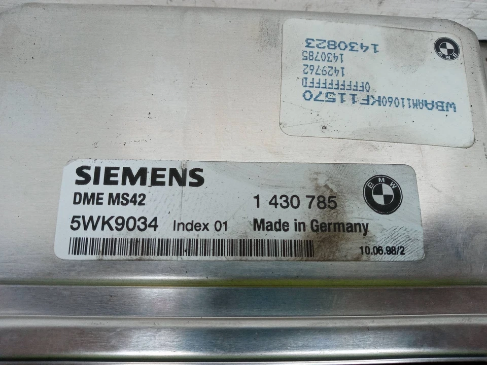 1430785 CENTRALITA MOTOR UCE / 1430823 / 5WK9034 / 1756474 PARA BMW SERIE 3 BERL - Imagen 3 de 4