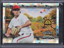 2026 Leaf Baseball Nation Gabe Gaeckle Saturday In The Park Crystal #/75