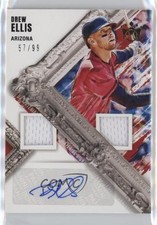 2022 Panini Diamond Kings DK Material Signatures Gold 57/99 Drew Ellis Auto 19n6