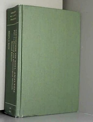 Methods of Soil Analysis: Physical and Mineralogical Methods (Agronomy, No 9...