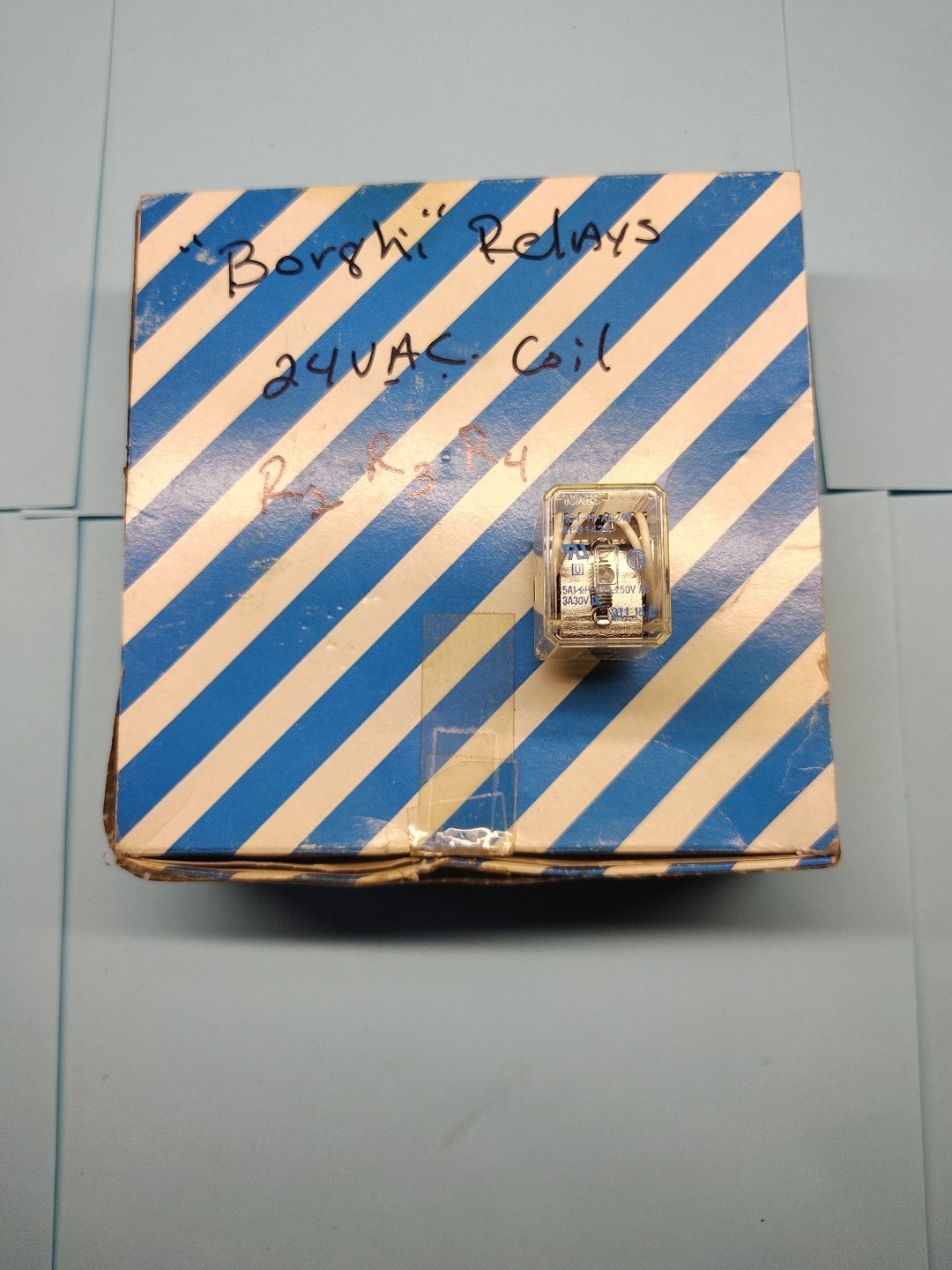 Nais Panasonic HC4-H-DC24V Relay AP3142K Coil 24VDC 5A 250VAC 3A 1/10 HP 🆕