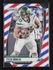 2024 Panini Prizm Red White and Blue #225 Tyler Conklin New York Jets