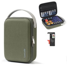 Small Battery Organizer Storage Case with Tester, Battery Storage Organizer