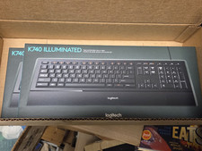 Logitech K740 illuminated wired backlit keybo...