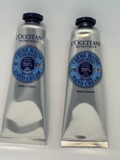 2 X L'Occitane En Provence  Dry Skin Hand Cream 20% Shea 1 oz / 30 MLeach NEW