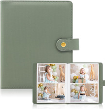 Photo Album 4X6, 152 Pockets PU Leather Cover Large Capacity Picture Family