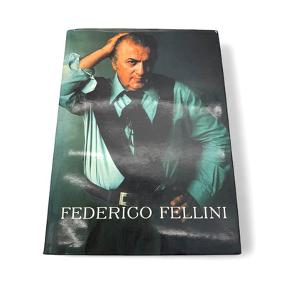 FEDERICO FELLINI - FIRST AMERICAN EDITION - Rizzoli Int. - VG+
