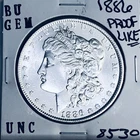 1886 BU GEM MORGAN SILVER DOLLAR UNC MS+++ U.S. MINT RARE COIN 8530