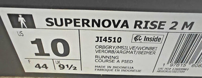 Size Men-10, Adi Supernova Rise 2 Running Shoes (Dreamstrike+), JI4510 White