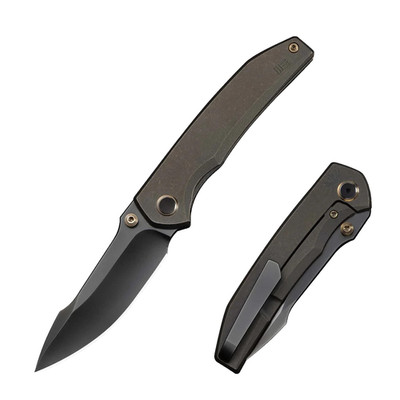 WE KNIFE Ryson M390 Bronze Black Stonewash Taschenmesser Titan-Griff WE24086-3