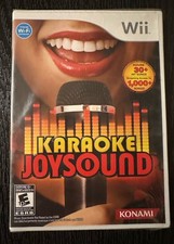 Karaoke Joysound Nintendo Wii 2012 - Rare - Brand New and Sealed