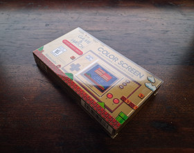 Game and Watch Super Mario Bros - CIB with Stand