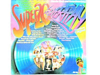 LP SUPER 20 POWER PLAY 1979 International Original Rock Pop Disco Funk Soul   R2